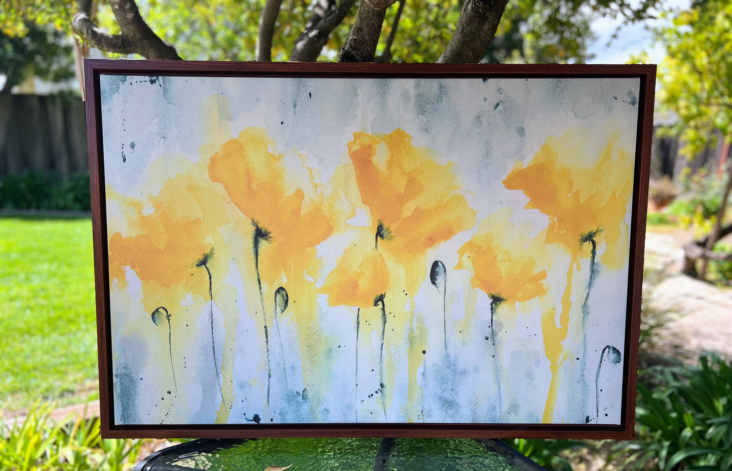 'Find Joy Everyday' | Stretched Canvas Print with Frame