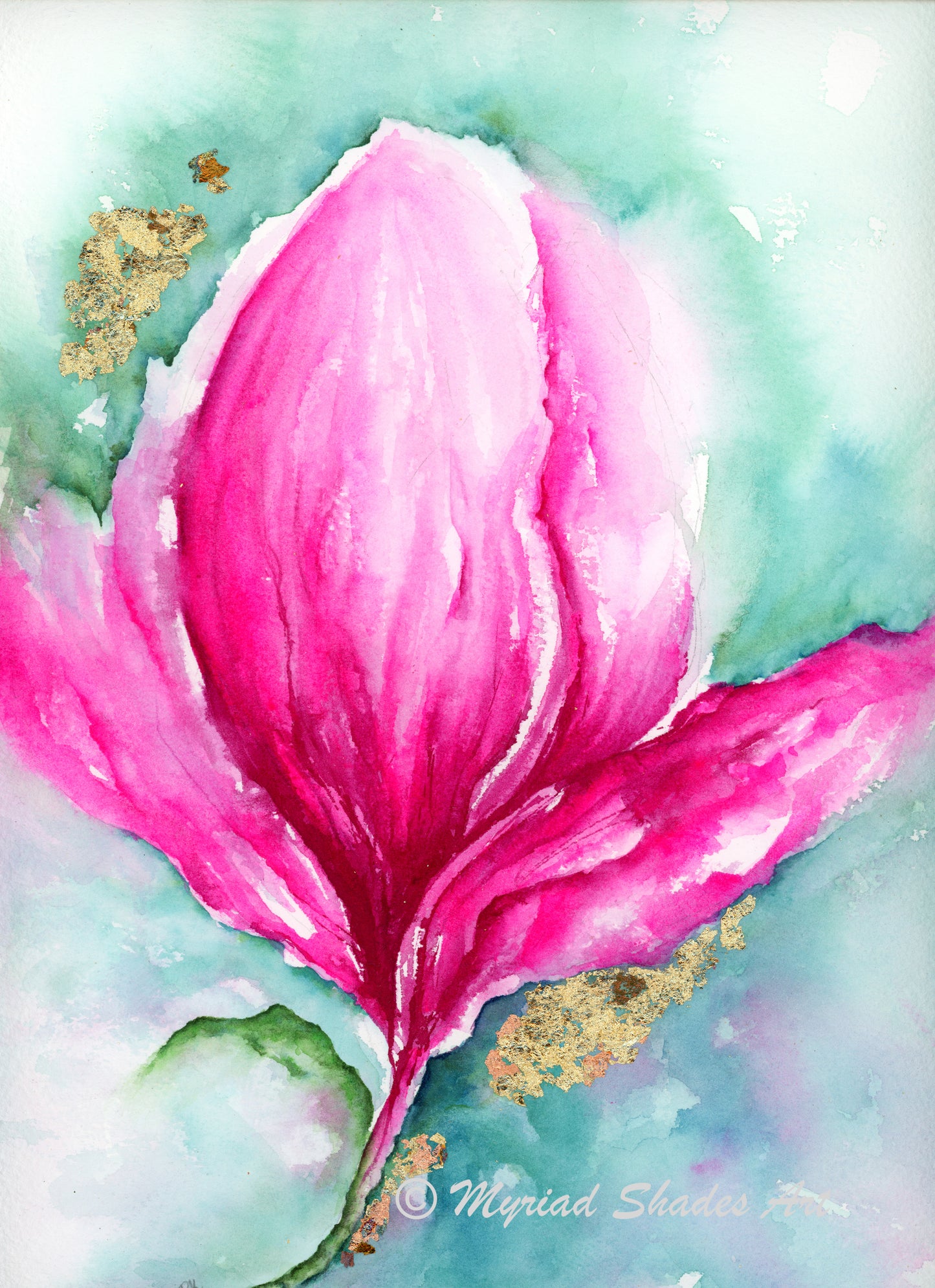 The Beauty Within | 11x14" | Magnolia Original Watercolor