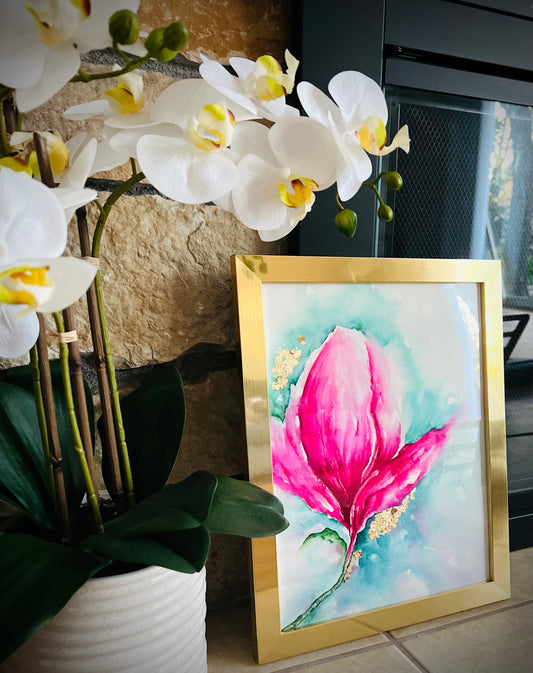 The Beauty Within | 11x14" | Magnolia Original Watercolor
