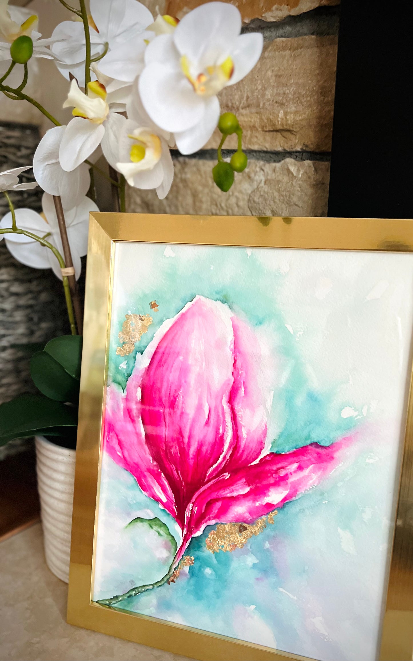 The Beauty Within | 11x14" | Magnolia Original Watercolor