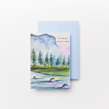 Yosemite Adventure Birthday Card | 5x7"